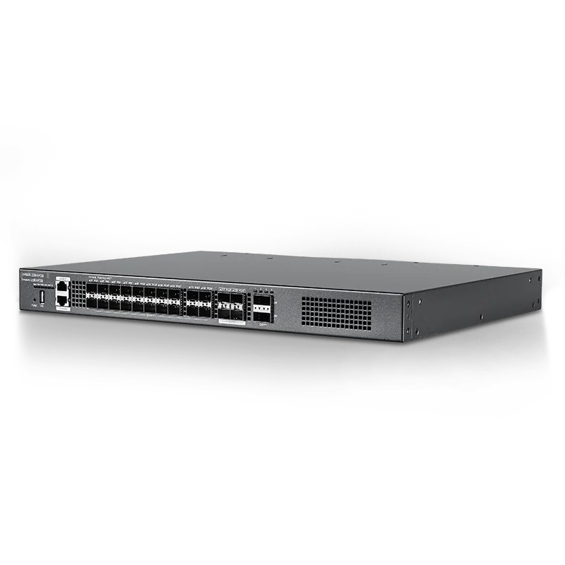 24-Port Ethernet L3 Switch, 20Ã—10Gb SFP+, with 4Ã—25Gb SFP28 and 2Ã—40Gb QSFP+, Broadcom Chip, for DCN/Enterprise Network SFPS