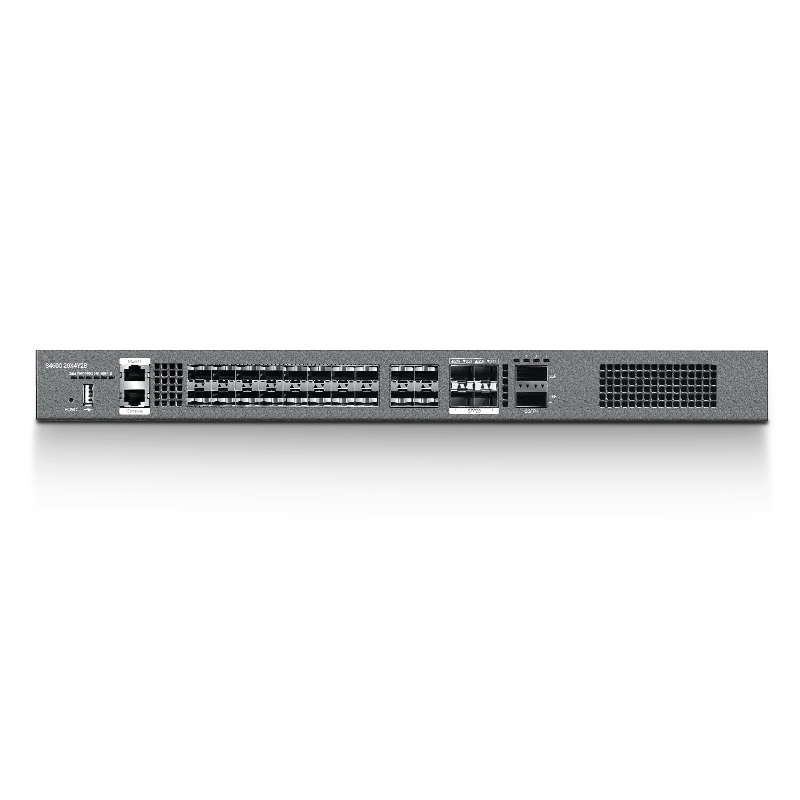 24-Port Ethernet L3 Switch, 20Ã—10Gb SFP+, with 4Ã—25Gb SFP28 and 2Ã—40Gb QSFP+, Broadcom Chip, for DCN/Enterprise Network SFPS