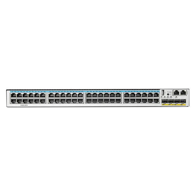 S3200P-48T4X, 48-Port Gigabit Ethernet L3 PoE+ Switch, 48x PoE+ Ports@1440W, with 4x 1/10Gb SFP+, Support MLAG, Support 802.3af/at SFPS