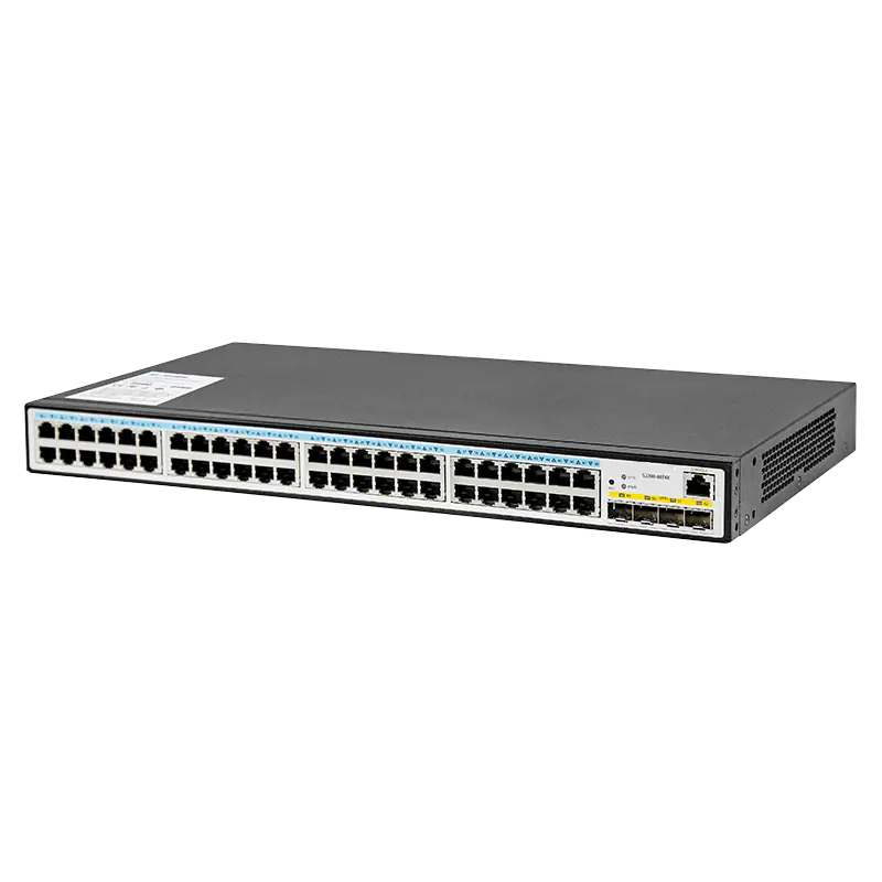 S2200-48T4X, 48-Port Gigabit Ethernet L3 Switch, 48x Gigabit RJ45, with 4x 10Gb SFP+, Support MLAG SFPS