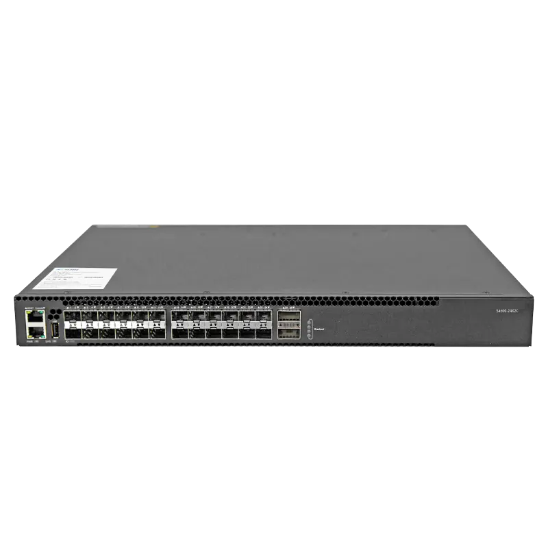 S4600-24X2C , 24-Port Ethernet L3 Switch, 24x10Gb SFP+, with 2x QSFP28/QSFP+ Uplinks, Support MLAG SFPS