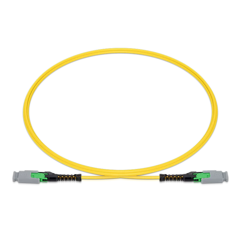 1m (3ft) MMC Jumper, MMC-12 APC (Female) to MMC-12 APC (Female), 12 Fibers, Single Mode (OS2), Jumper Polarity, OFNP, 2.5mm, Max IL â‰¤ 0.35dB, Yellow SFPS