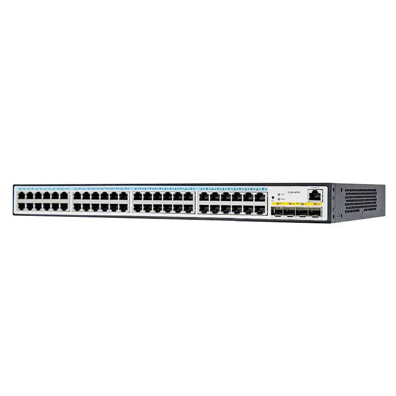 S2200-48T4X, 48-Port Gigabit Ethernet L3 Switch, 48x Gigabit RJ45, with 4x 10Gb SFP+, Support MLAG SFPS