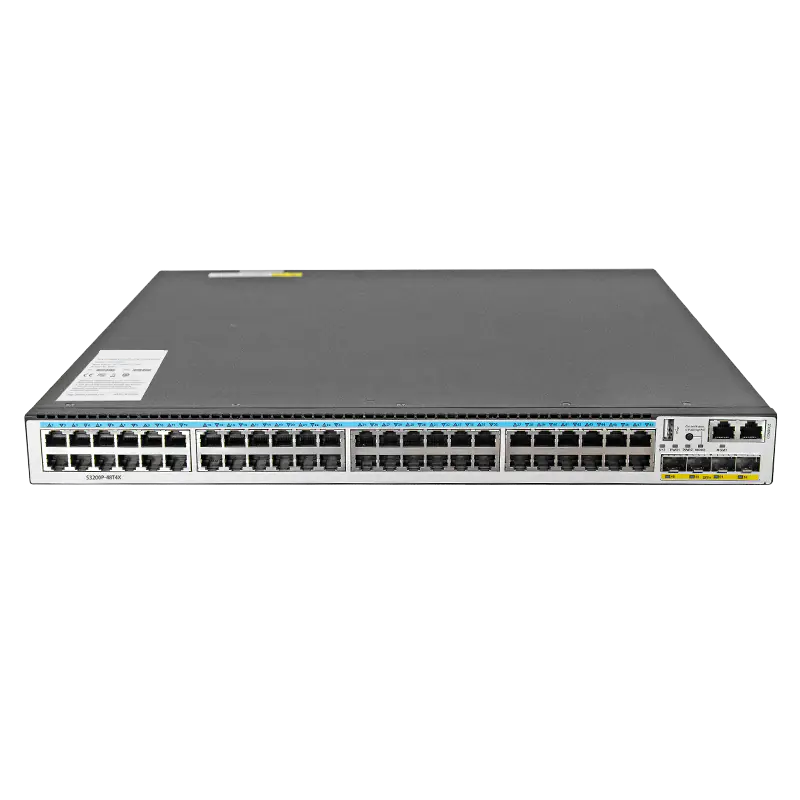 S3200P-48T4X, 48-Port Gigabit Ethernet L3 PoE+ Switch, 48x PoE+ Ports@1440W, with 4x 1/10Gb SFP+, Support MLAG, Support 802.3af/at SFPS