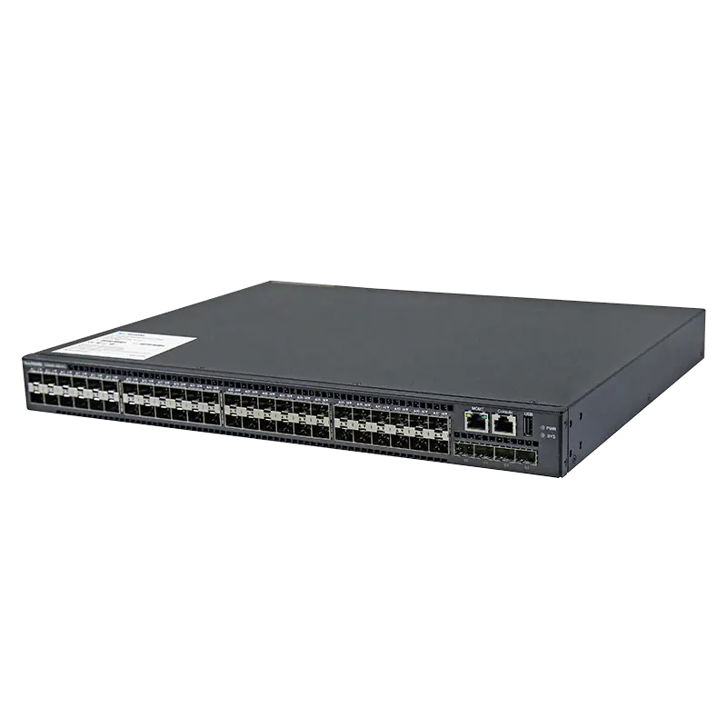 S3600-48S4X, 48-Port Gigabit Ethernet L3 Switch, 48x 1Gb SFP, with 4x 1/10Gb SFP+, Support MLAG SFPS