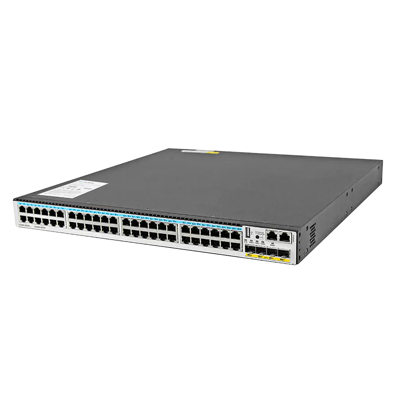 S3200P-48T4X, 48-Port Gigabit Ethernet L3 PoE+ Switch, 48x PoE+ Ports@1440W, with 4x 1/10Gb SFP+, Support MLAG, Support 802.3af/at SFPS