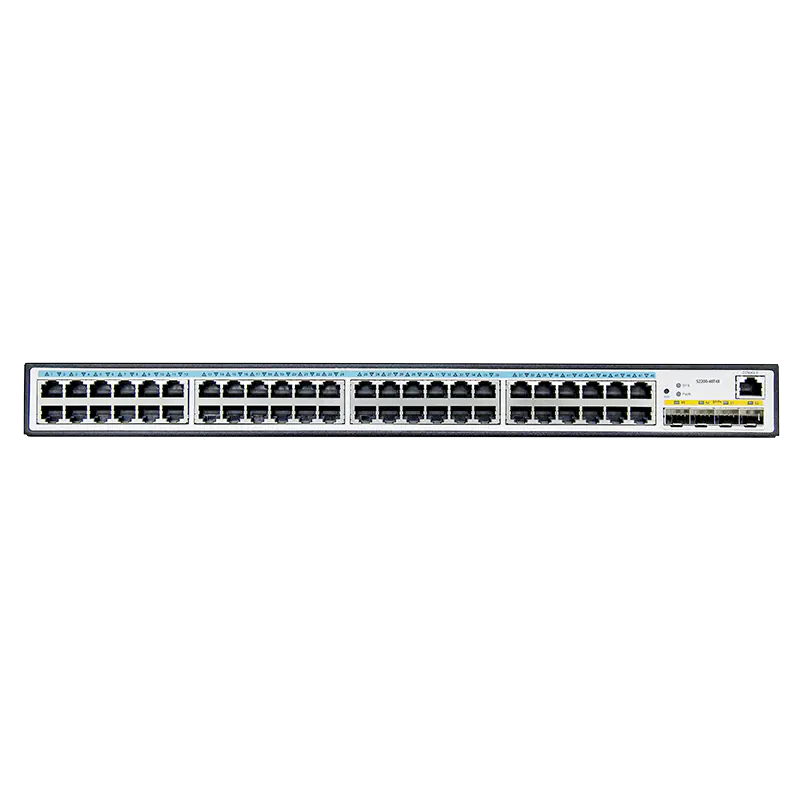 S2200-48T4X, 48-Port Gigabit Ethernet L3 Switch, 48x Gigabit RJ45, with 4x 10Gb SFP+, Support MLAG SFPS