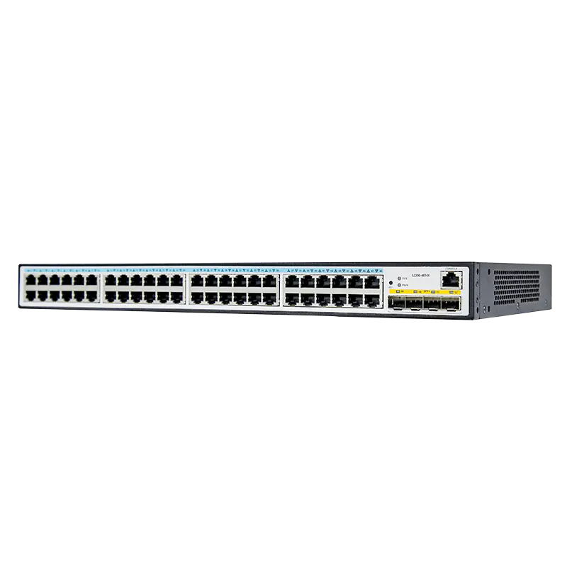 S2200-48T4X, 48-Port Gigabit Ethernet L3 Switch, 48x Gigabit RJ45, with 4x 10Gb SFP+, Support MLAG SFPS