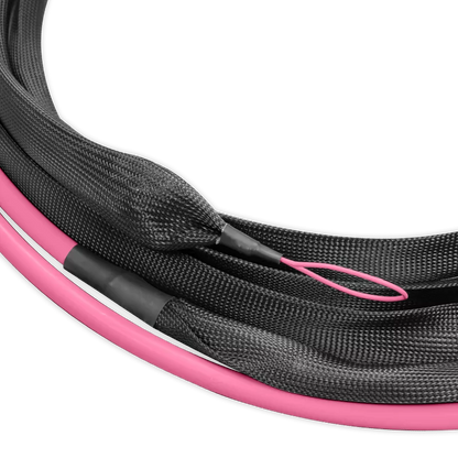 65m (213ft) Pre-terminated MPO Trunk Cable, 192 Fibers, 24 x MPO-8 APC (Male) to 24 x MPO-8 APC (Male) Multimode (OM4) Type B, LSZH, 0.35dB Max, Breakout 80cm, Double Jacket, Magenta SFPS