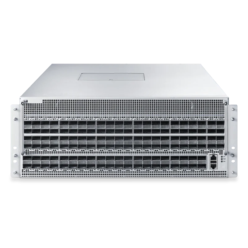N9570-128QC, 128x 400G QSFP112 , NVIDIA Spectrum-4, 51.2Tbps, Enterprise SONiC by NADDOD, for AI/ML/Cloud Data Center/HPC SFPS