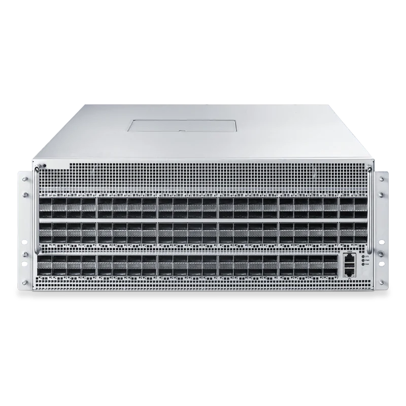 N9570-128QC, 128x 400G QSFP112 , NVIDIA Spectrum-4, 51.2Tbps, Enterprise SONiC by NADDOD, for AI/ML/Cloud Data Center/HPC SFPS