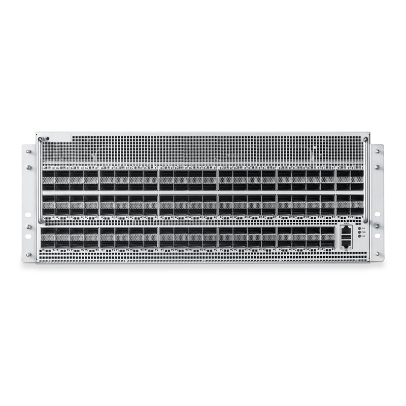 N9570-128QC, 128x 400G QSFP112 , NVIDIA Spectrum-4, 51.2Tbps, Enterprise SONiC by NADDOD, for AI/ML/Cloud Data Center/HPC SFPS