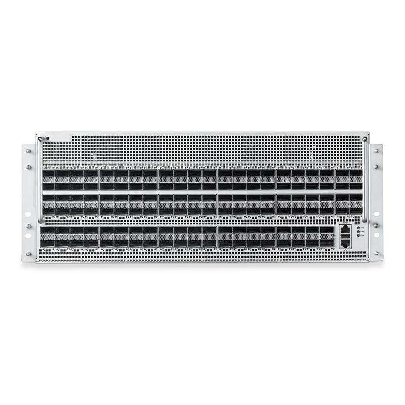 N9570-128QC, 128x 400G QSFP112 , NVIDIA Spectrum-4, 51.2Tbps, Enterprise SONiC by NADDOD, for AI/ML/Cloud Data Center/HPC SFPS