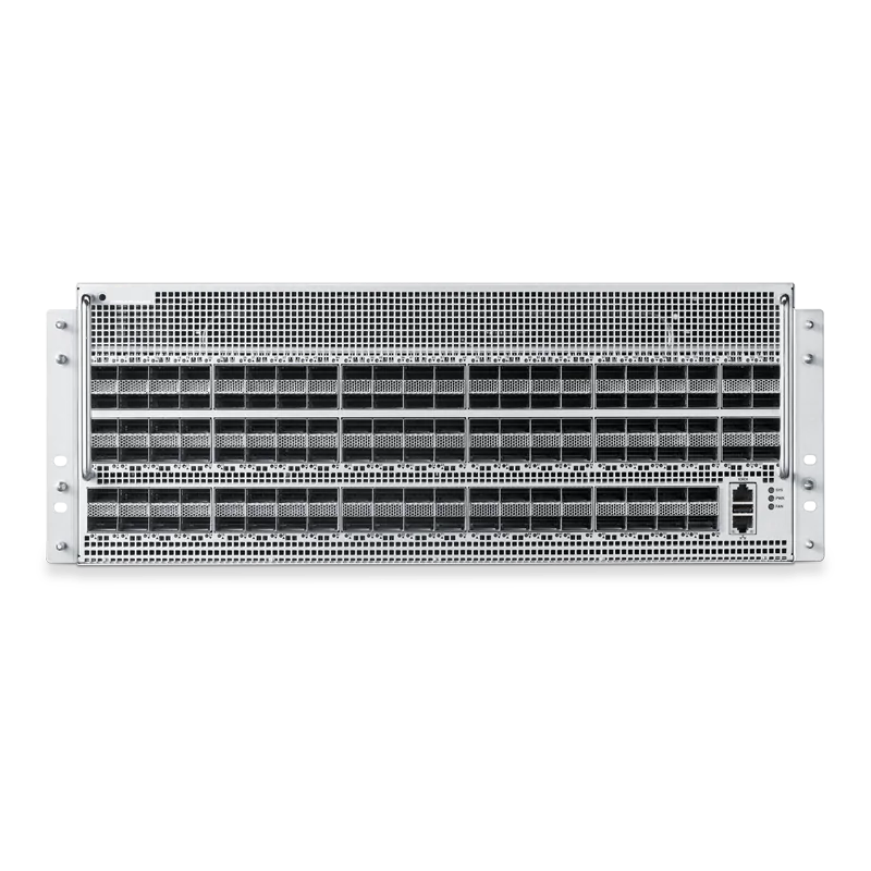 N9570-128QC, 128x 400G QSFP112 , NVIDIA Spectrum-4, 51.2Tbps, Enterprise SONiC by NADDOD, for AI/ML/Cloud Data Center/HPC SFPS