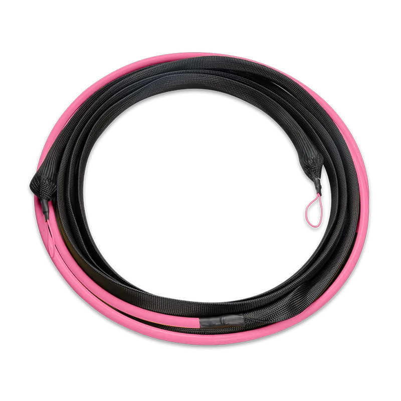 100m (328ft) Pre-terminated MPO 2x2 Shuffle Trunk Cable, 128 Fibers, 16xMPO-8 APC (Male) to 16xMPO-8 APC (Male), Multimode (OM4), Type 2, LSZH, 0.35dB Max, Breakout 80cm, Magenta SFPS