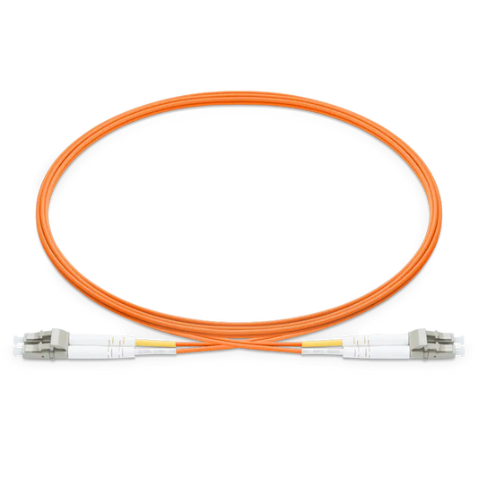 1.5m (5ft) LC UPC to LC UPC Duplex OM2 Multimode LSZH 2.0mm Fiber Optic Patch Cable SFPS
