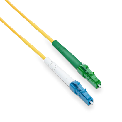 2m (7ft) LC UPC to LC APC Simplex OS2 Single Mode LSZH 2.0mm Fiber Optic Patch Cable SFPS