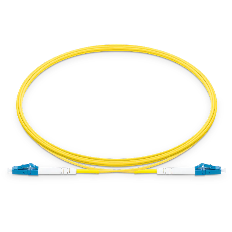 1.5m (5ft) LC UPC to LC UPC Simplex OS2 Single Mode LSZH 2.0mm Fiber Optic Patch Cable SFPS