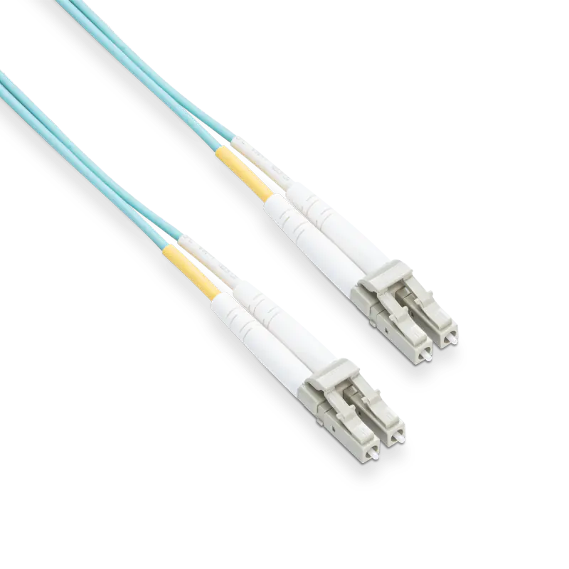 1.5m (5ft)LC UPC to LC UPC Duplex OM3 Multimode LSZH 2.0mm Fiber Optic Patch Cable SFPS