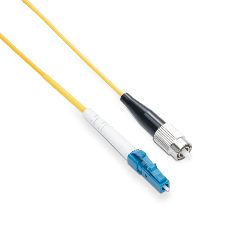 1m (3ft) LC UPC to FC UPC Simplex OS2 Single Mode LSZH 2.0mm Fiber Optic Patch Cable SFPS