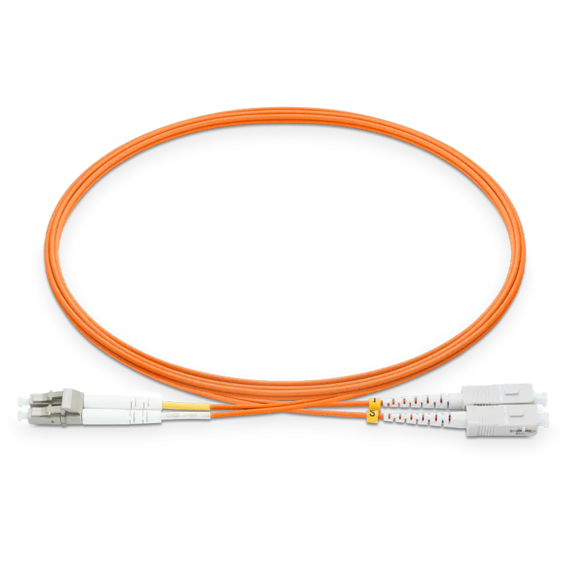 3m (10ft) LC UPC to SC UPC Duplex OM2 Multimode LSZH 2.0mm Fiber Optic Patch Cable SFPS