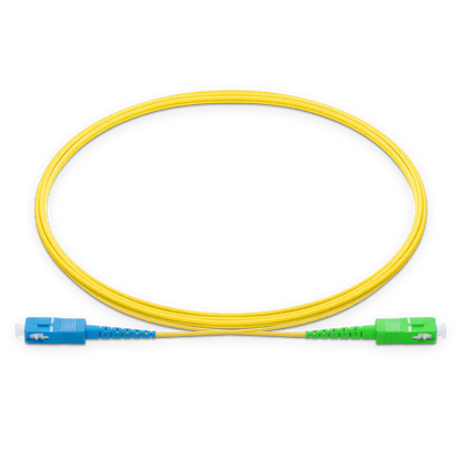 0.5m (1.6ft) SC UPC to SC APC Simplex OS2 Single Mode LSZH 2.0mm Fiber Optic Patch Cable SFPS