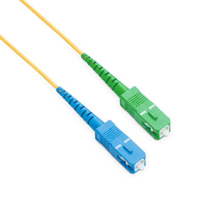 1.5m (5ft) SC UPC to SC APC Simplex OS2 Single Mode LSZH 2.0mm Fiber Optic Patch Cable SFPS