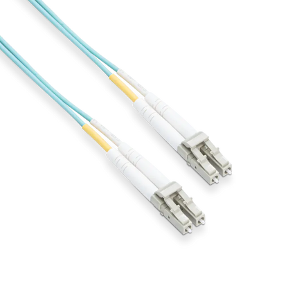 10m (33ft) LC UPC to LC UPC Duplex 0.15dB IL OM4 Multimode LSZH 2.0mm BIF Fiber Optic Patch Cable SFPS
