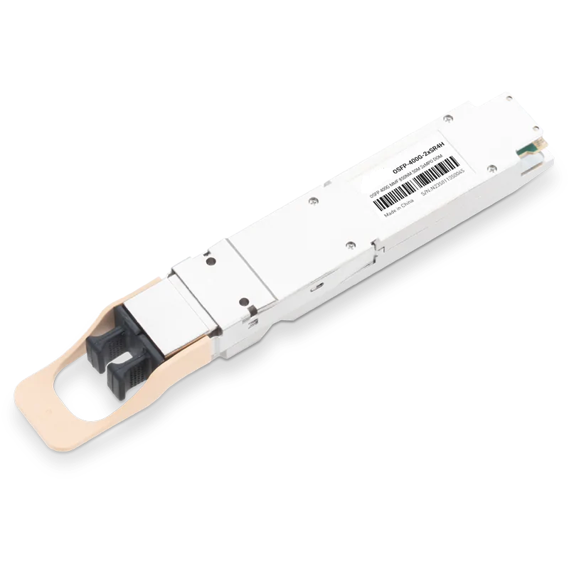 NVIDIA/Mellanox Compatible 400G OSFP 2Ã—SR4 850nm 50m Dual MTP/MPO-12 APC MMF InfiniBand HDR Finned Top Optical Transceiver Module SFPS