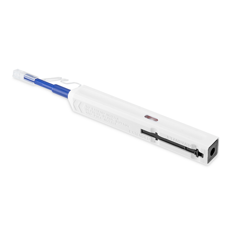 LC/MU Fiber Cleaning Pen for 1.25mm LC/MU Connectors, Push Type Cleaner, up to 800+ Cleans SFPS