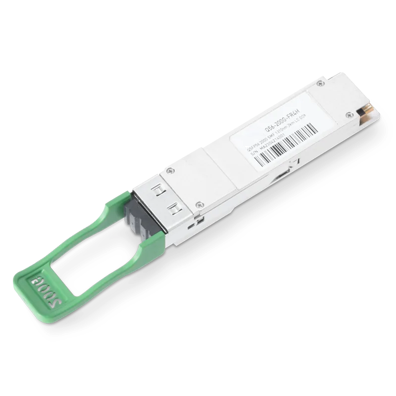 NVIDIA/Mellanox MMS1W50-HM Compatible 200GBASE-FR4 QSFP56 PAM4 1310nm 2km DOM LC Duplex InfiniBand HDR Transceiver Module for SMF SFPS