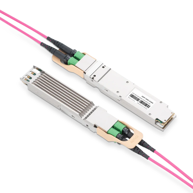Cisco Compatible OSFP-400G-2xSR4 850nm 100m Dual MTP/MPO-12 APC MMF Finned Top Optical Transceiver Module SFPS