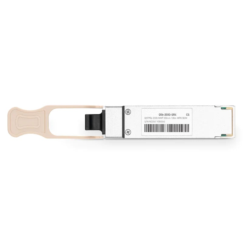 NVIDIA/Mellanox MMA1T00-VS Compatible 200GbE SR4 QSFP56 PAM4 850nm 100m MPO/MTP-12 UPC Optical Transceiver Module for MMF SFPS