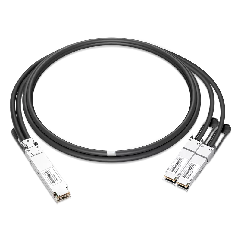 NVIDIA/Mellanox MCP7Y10-N003 (980-9I80P-00N003) Compatible DAC 3m (10ft) Twin-port 2x400Gb/s OSFP Finned Top to 2x400Gb/s QSFP112 Flat Top InfiniBand NDR Passive Copper Splitter Cable SFPS
