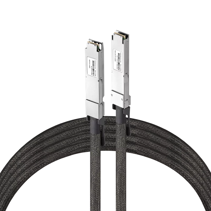 NVIDIA/Mellanox MCA4J80-N003-FTF (980-9I601-00N003) Compatible 3m (10ft) 800G OSFP Finned top to Flat top InfiniBand NDR Active Copper Cable (ACC) SFPS