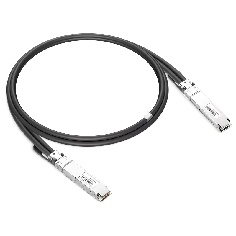 NVIDIA/Mellanox Compatible DAC 3m (10ft) Twin-port 2x400Gb/s OSFP Finned Top to 2x400Gb/s OSFP Flat Top InfiniBand NDR Passive Copper Cable SFPS