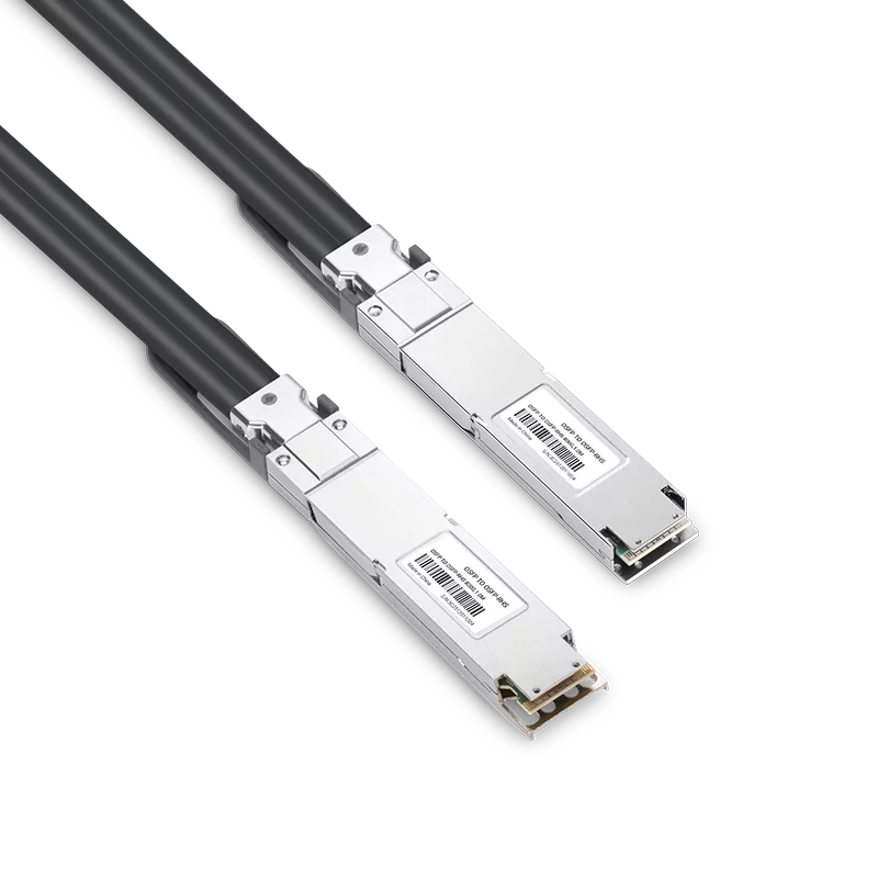 NVIDIA/Mellanox Compatible DAC 3m (10ft) Twin-port 2x400Gb/s OSFP Finned Top to 2x400Gb/s OSFP Flat Top InfiniBand NDR Passive Copper Cable SFPS