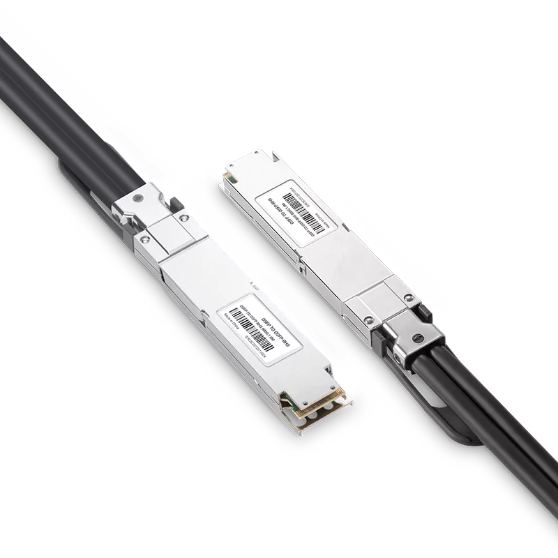 NVIDIA/Mellanox Compatible DAC 3m (10ft) Twin-port 2x400Gb/s OSFP Finned Top to 2x400Gb/s OSFP Flat Top InfiniBand NDR Passive Copper Cable SFPS