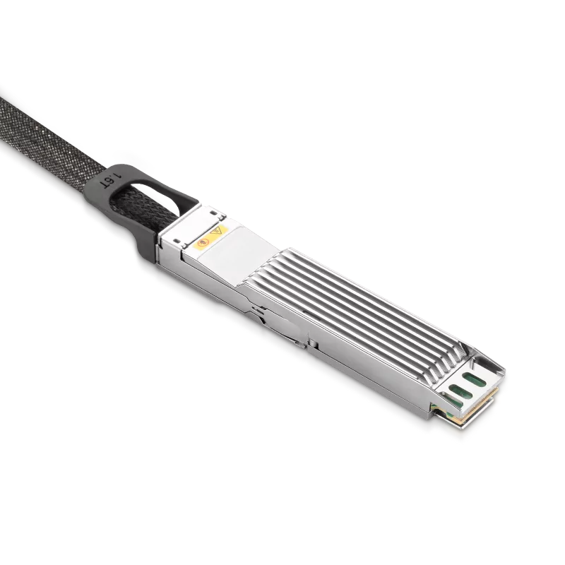 NVIDIA/Mellanox Compatible AEC 2m (7ft) Twin-port 2x800Gb/s OSFP224 IHS/Finned Top to 2x800Gb/s OSFP224 IHS/Finned Top InfiniBand XDR Active Electrical Cable SFPS