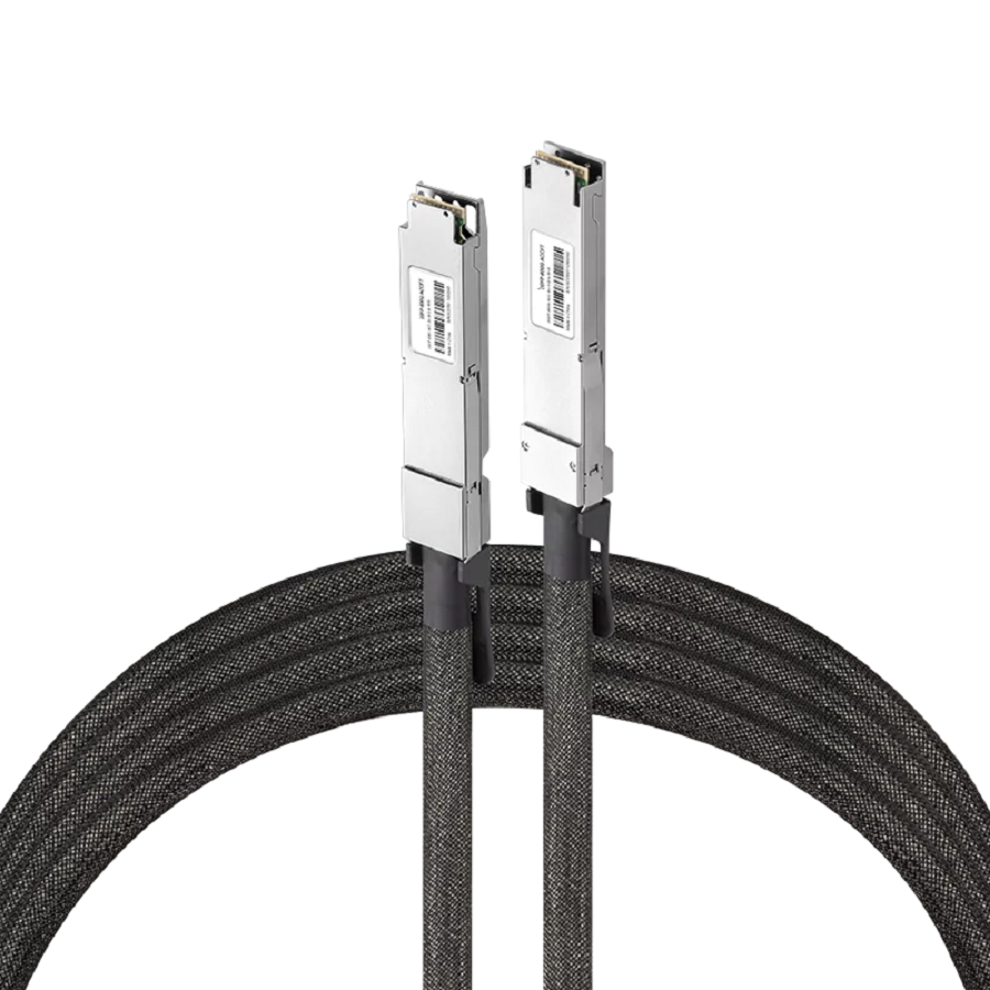 NVIDIA/Mellanox MCA4J80-N003-FTF Compatible ACC 3m (10ft) Twin-port 2x400Gb/s OSFP Finned Top to 2x400Gb/s OSFP Flat Top Active Copper Cable SFPS