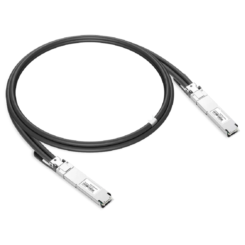 NVIDIA/Mellanox Compatible DAC 3m (10ft) Twin-port 2x400Gb/s OSFP Finned Top to 2x400Gb/s OSFP Flat Top Passive Copper Cable SFPS