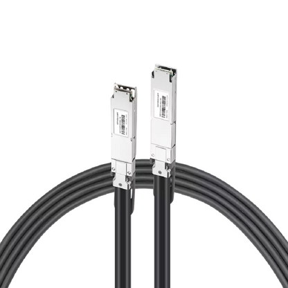 NVIDIA/Mellanox Compatible DAC 3m (10ft) Twin-port 2x400Gb/s OSFP Finned Top to 2x400Gb/s OSFP Flat Top Passive Copper Cable SFPS