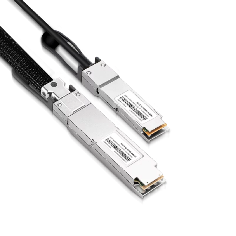 NVIDIA/Mellanox MCP7Y10-N003 (980-9I80P-00N003) Compatible DAC 3m (10ft) Twin-port 2x400Gb/s OSFP Finned Top to 2x400Gb/s QSFP112 Flat Top InfiniBand NDR Passive Copper Splitter Cable SFPS