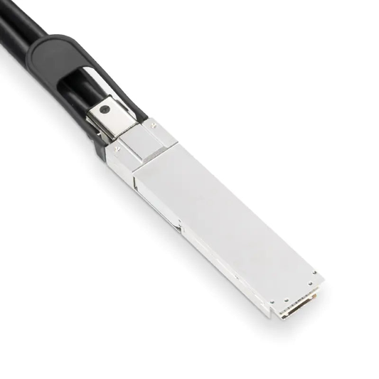 NVIDIA/Mellanox Compatible 3m (10ft) 400Gb/s OSFP Flat Top to 2x200Gb/s QSFP56 InfiniBand HDR Passive Copper Splitter Cable SFPS