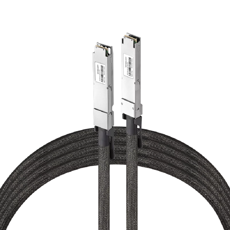 NVIDIA/Mellanox MCA4J80-N003-FTF (980-9I601-00N003) Compatible 3m (10ft) 800G OSFP Finned top to Flat top InfiniBand NDR Active Copper Cable (ACC) SFPS