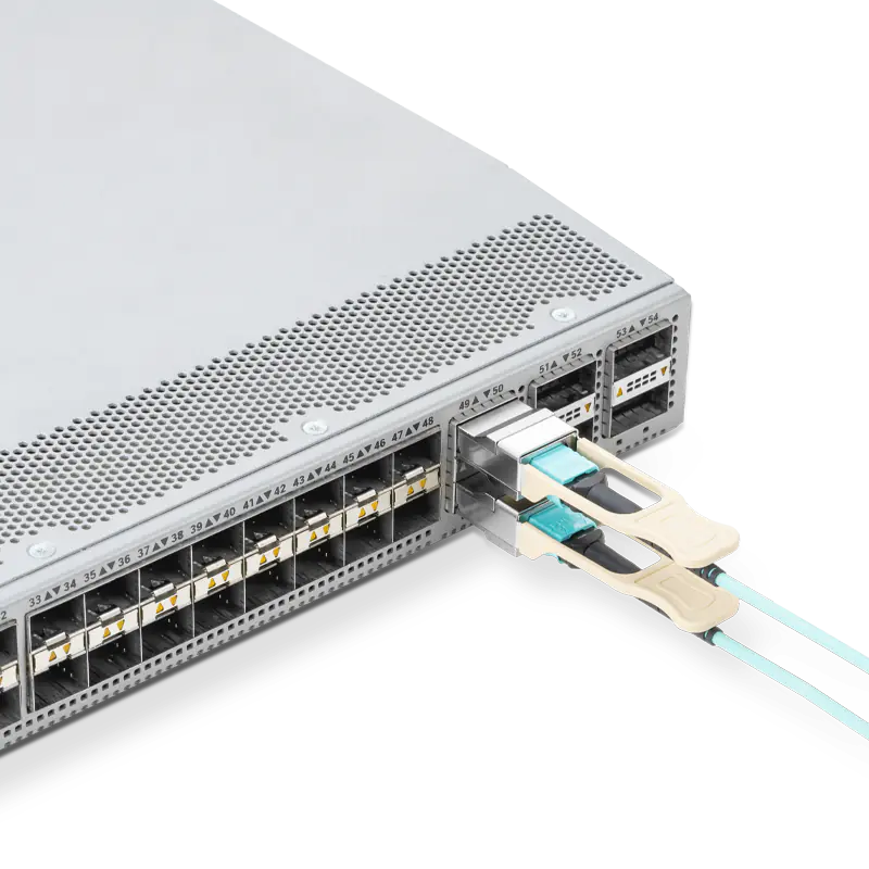 Cisco QSFP-100G-SR4-S Compatible 100GBASE-SR4 QSFP28 850nm 70m (OM3) /100m (OM4) MPO/MTP-12 Transceiver Module for MMF SFPS
