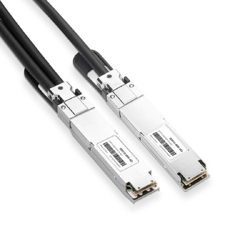 Cisco Compatible AEC 3m (10ft) Twin-port 2x400Gb/s OSFP Finned Top to 2x400Gb/s OSFP Flat Top Active Electrical Splitter Cable SFPS
