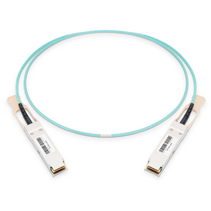 NVIDIA/Mellanox MFA1A00-E020 Compatible AOC 20m (66ft) 100Gb/s QSFP28 InfiniBand EDR LSZH Active Fiber Cable (850nm, MMF) SFPS