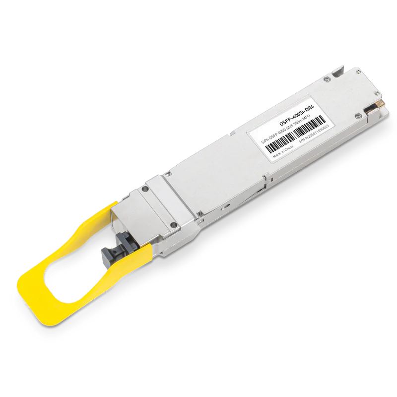 Generic Compatible 400GBASE-DR4 OSFP PAM4 1310nm 500m DOM MPO-12/APC SMF Silicon Photonics Optical Transceiver Module SFPS