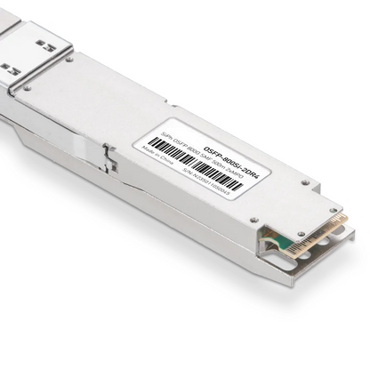 Generic Compatible 800GBASE-2xDR4/DR8 OSFP PAM4 1310nm 500m DOM Dual MPO-12/APC SMF Silicon Photonics Optical Transceiver Module SFPS